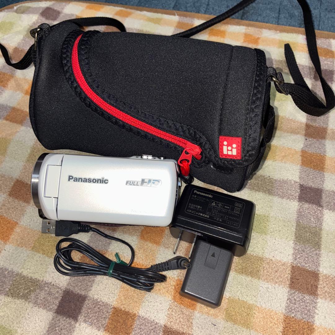 美品 ケース付き！　パナソニック　Panasonic HC-V360M