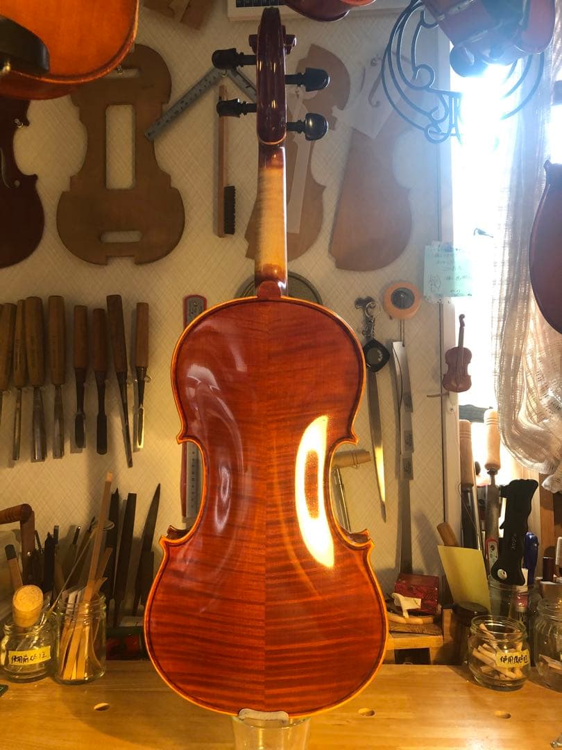 【応援値下げ中】手製バイオリン ドイツ製 4/4 2004