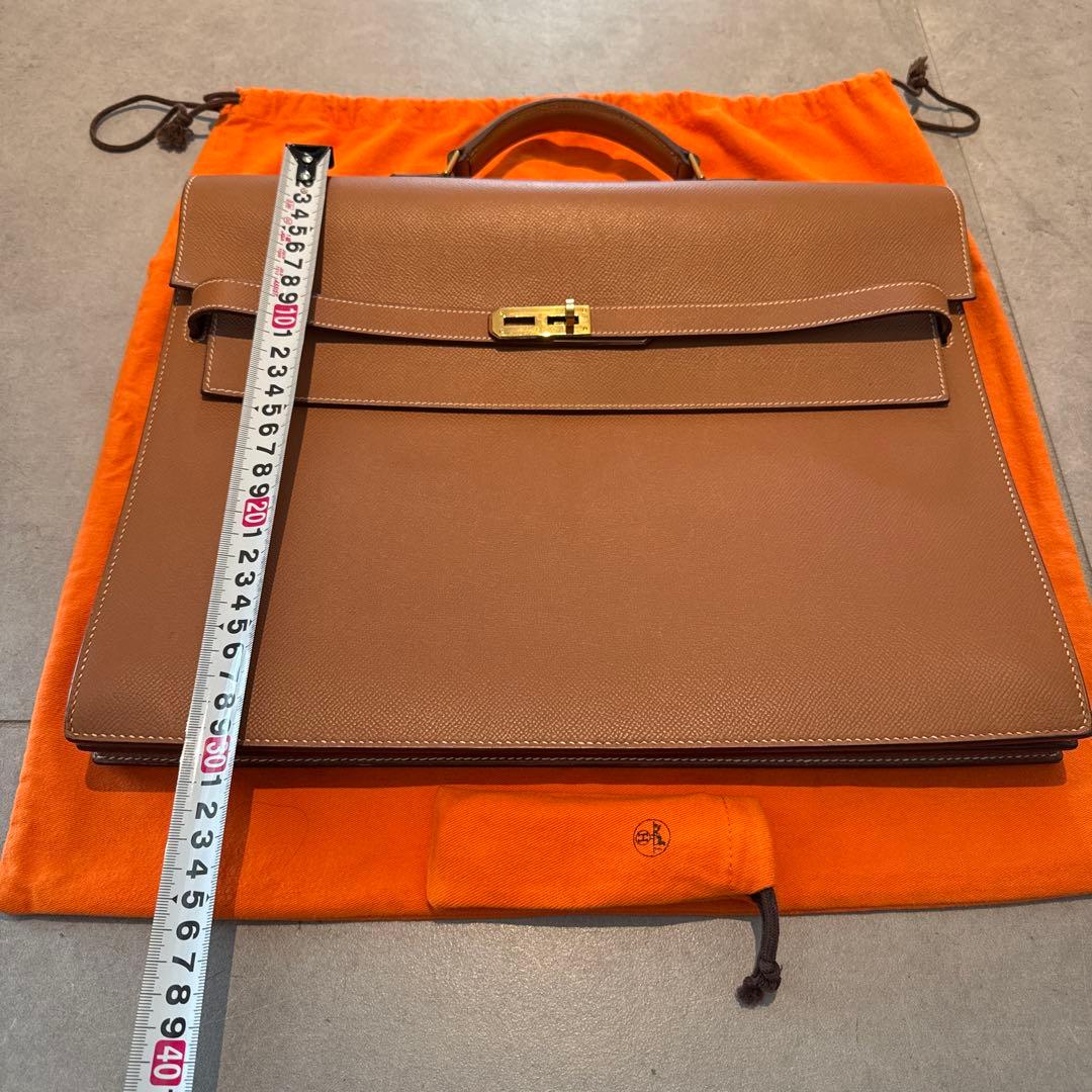 【極美品】エルメス ケリー デペッシュ38 ゴールドカラー ゴールド金具 激レア