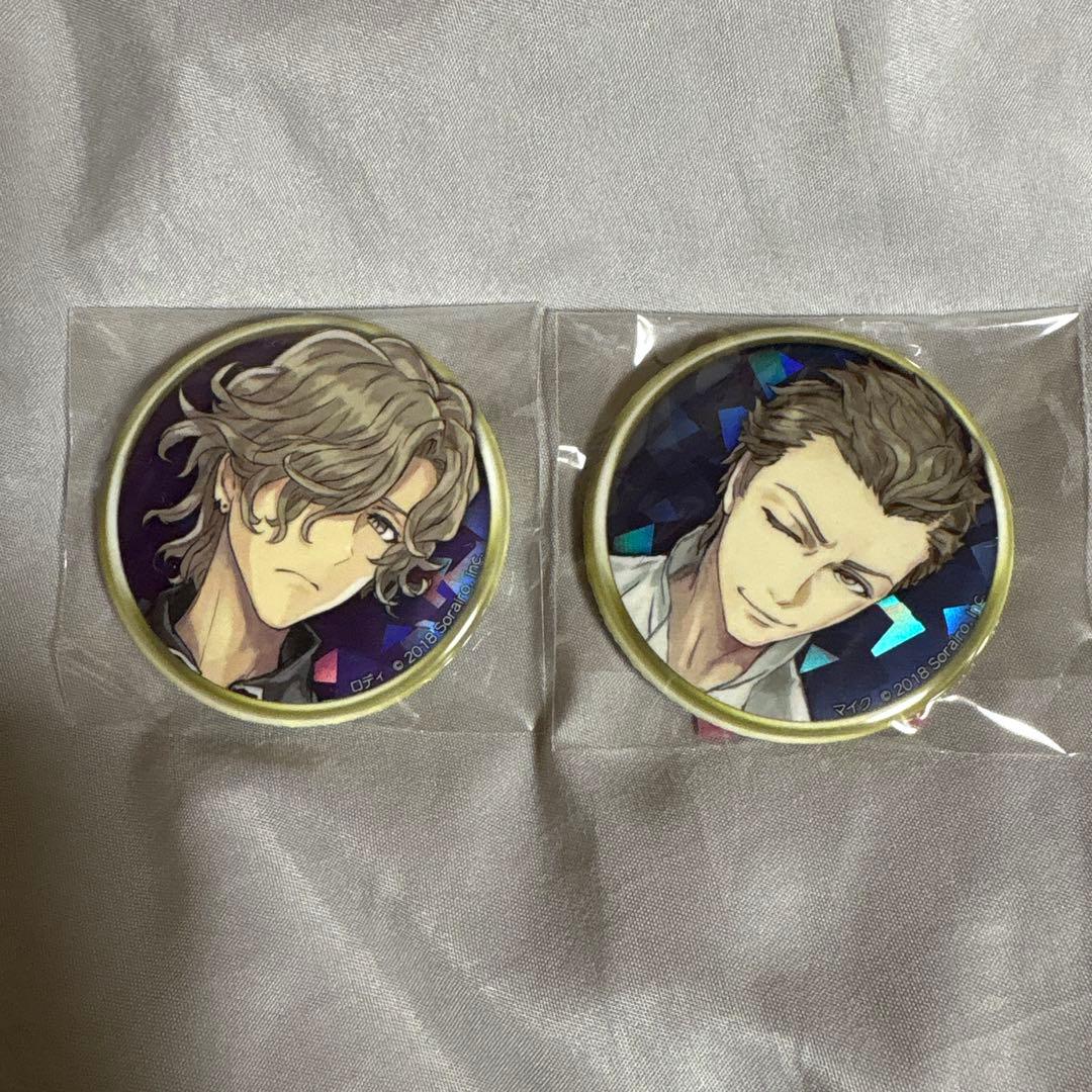 人狼ジャッジメント 缶バッジ ロディ マイク ホロ SP1 SP3