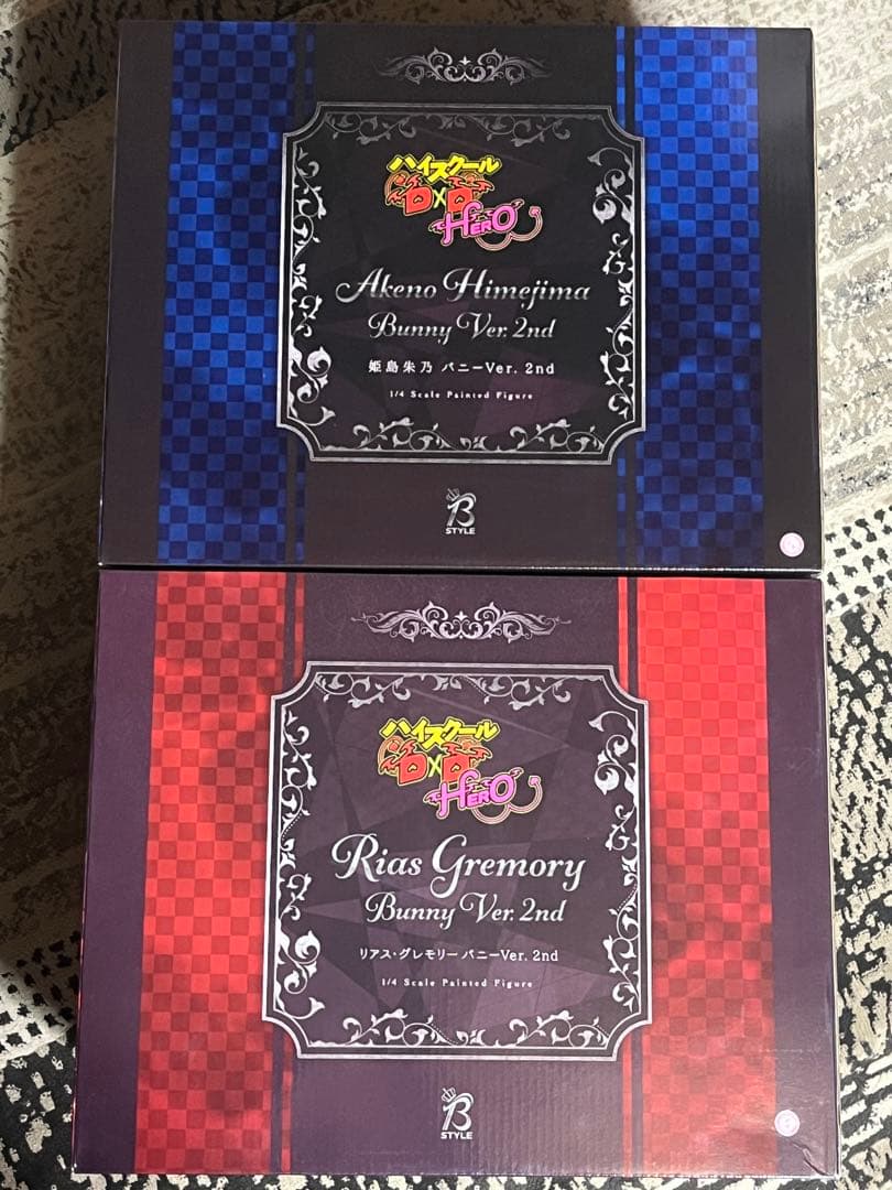 新品未開封 姫島朱乃 リアス・グレモニー バニーVer.2nd 2体セット