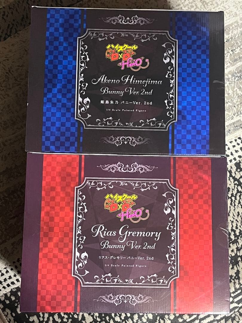 新品未開封 姫島朱乃 リアス・グレモニー バニーVer.2nd 2体セット