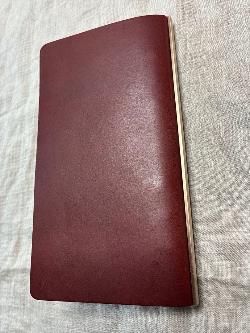 PLOTTER プロッター リスシオ ワイン ナローサイズ レザーバインダー