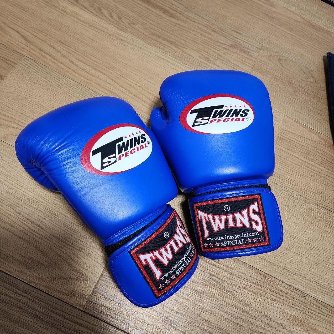 【美品】2点セット グローブ レガース ヘッドギア TWINS