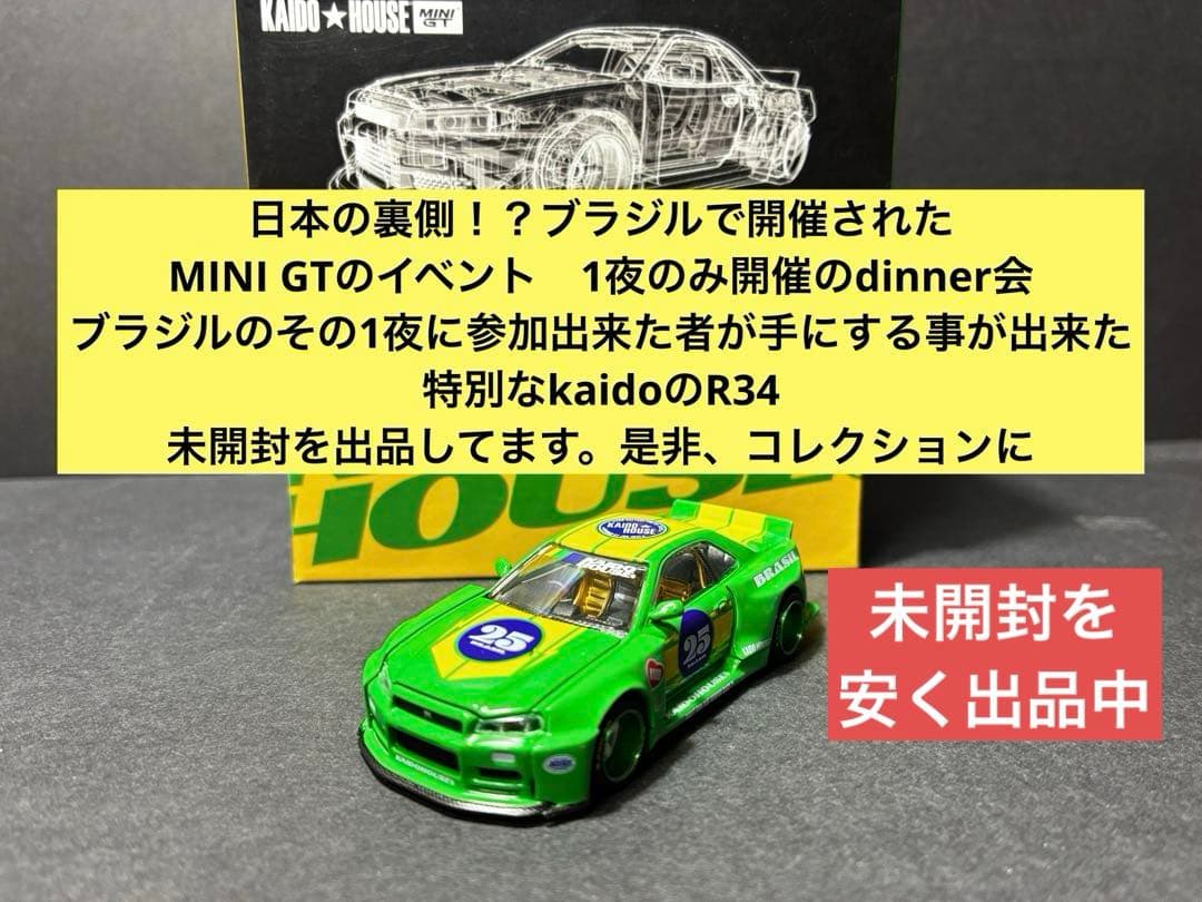 スカイライン GT-R 34 kaido house 街道ハウス　ブラジル