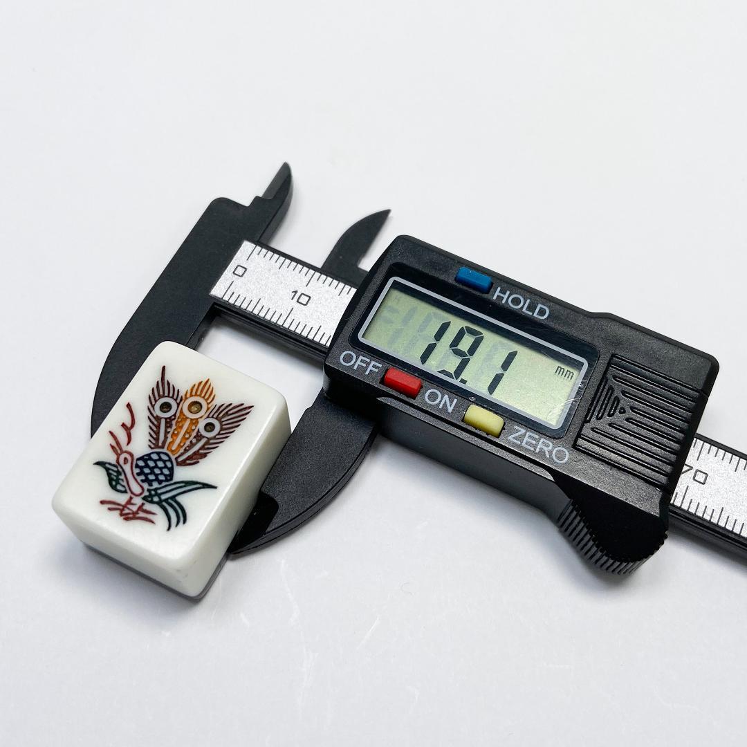 極希少 ミズノ丸一 麻雀牌 背黒 家紋 法悦