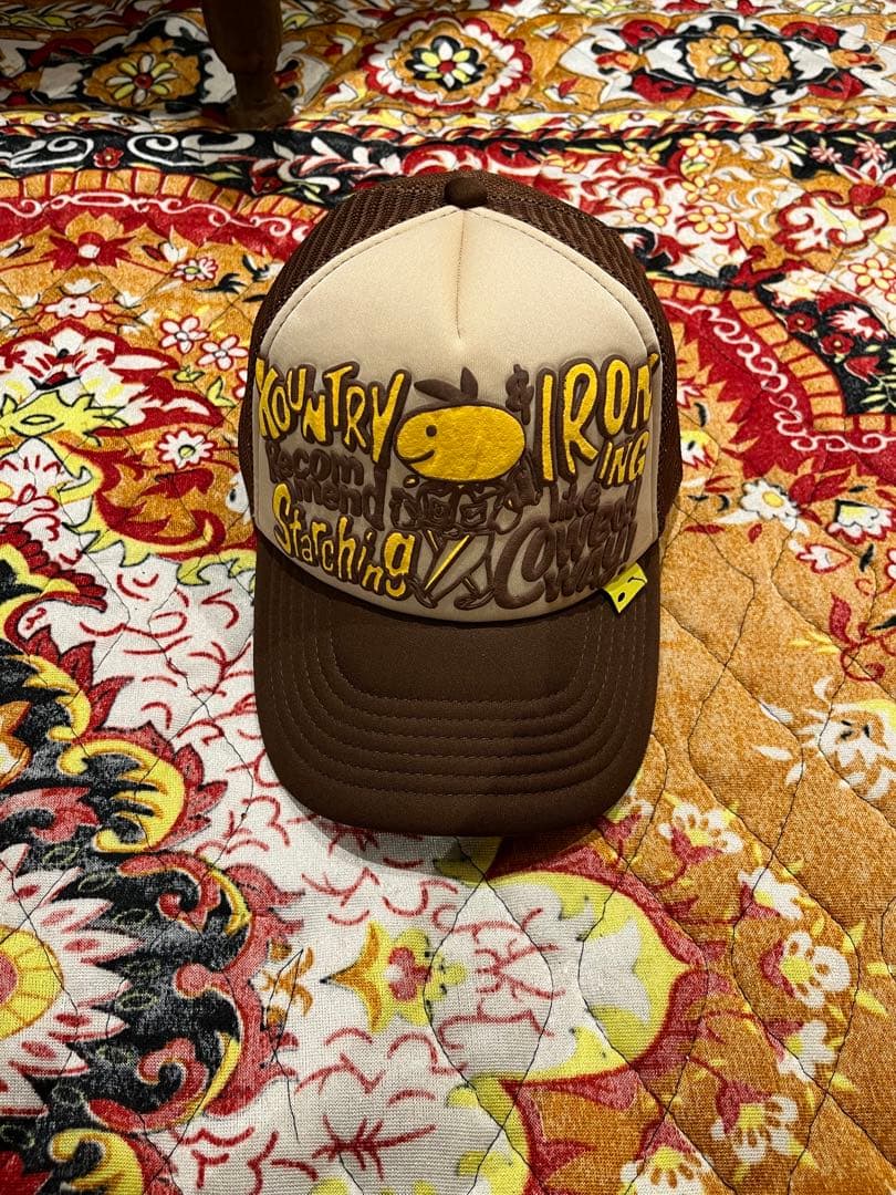 KAPITAL Kountry Iron Fish Scratchinキャップ