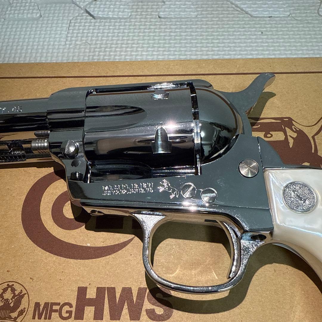 組立済未発火 ハートフォード SAA.45 シビリアン オールシルバー組立キット