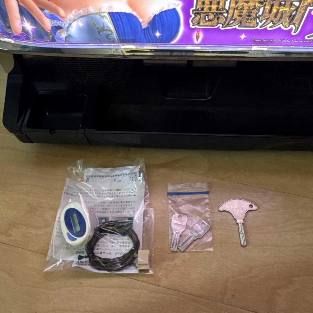 希少パチスロ実機 悪魔城ドラキュラ アンジェラパネル メダル不要機付