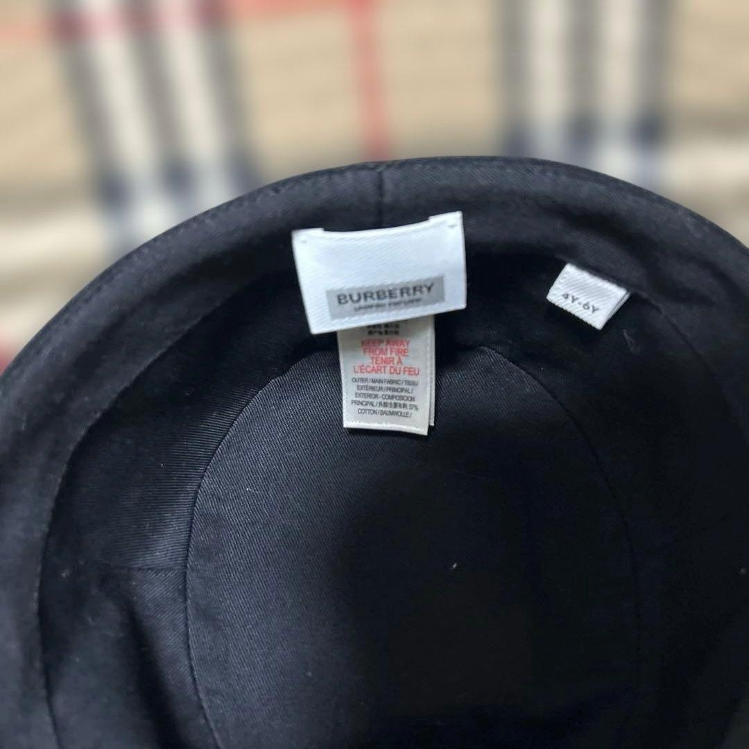 バーバリーキッズバケットハット4〜6Y 52センチ美品です。