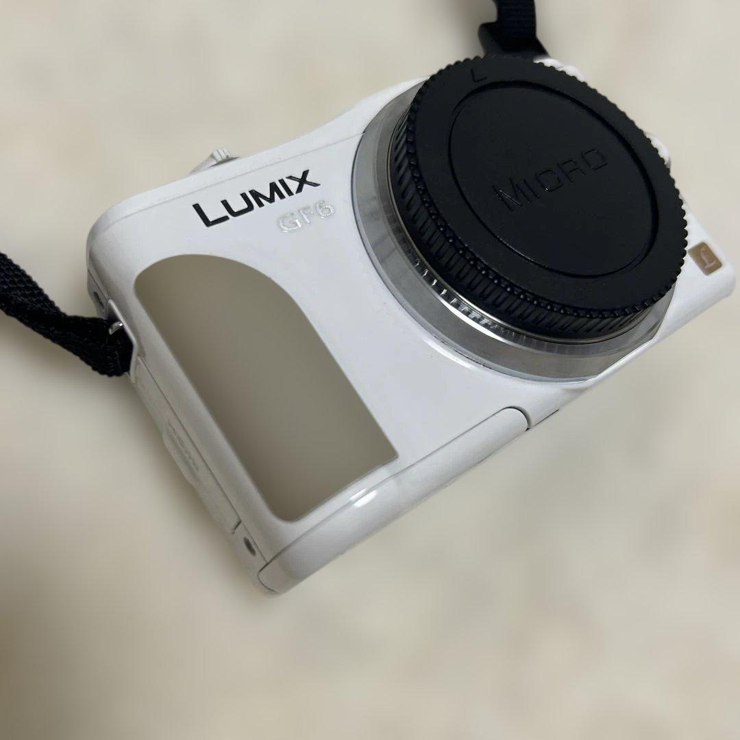 【中古】パナソニックPanasonic Lumix DMC-GF6 レンズキット