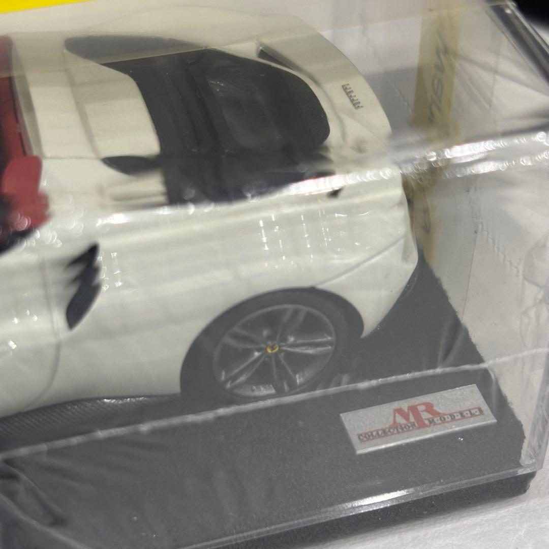 【新品・未開封】Ferrari 296GTS模型ホワイト 保証シール付き
