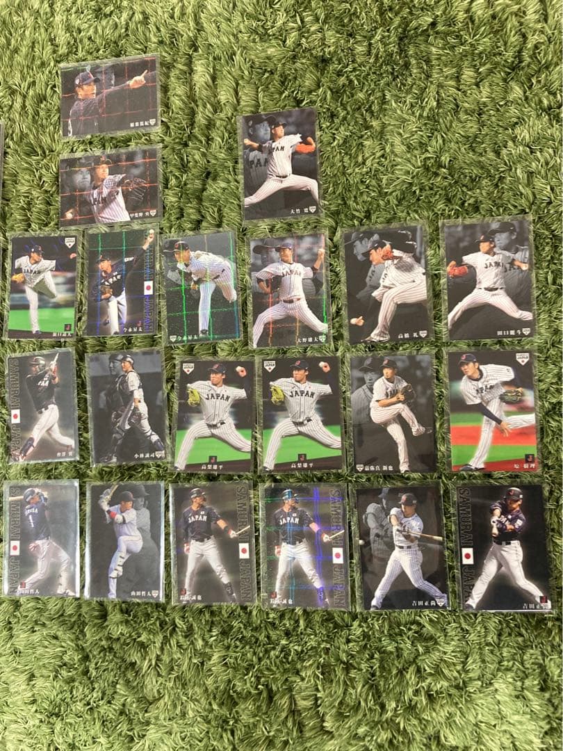 プロ野球チップスカード　サイン入りキラ　WBC  JAPAN