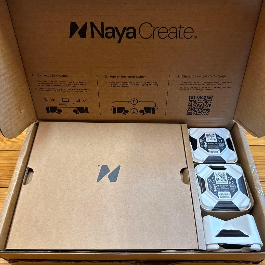 NayaCreate 開封のみ未通電新品 tune track touch付き
