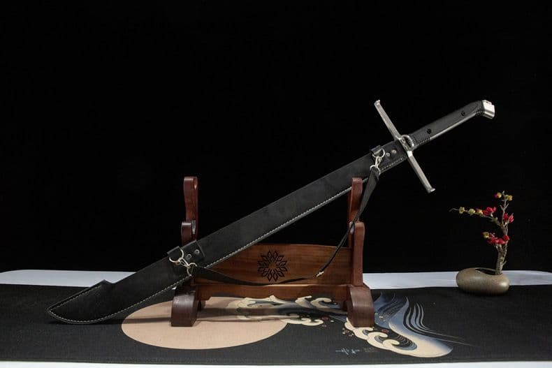 メセル大刀 ホワイト 古兵器 武具 刀装具 西洋刀 手鍛造打 鋼刀 装飾用