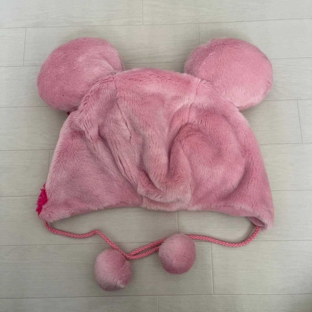 ディズニー　ファンキャップ ピンク ミニー