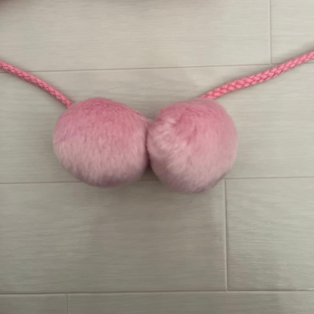 ディズニー　ファンキャップ ピンク ミニー