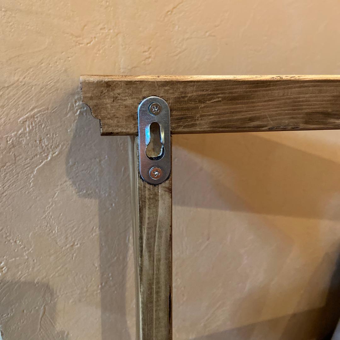 木製 2段シェルフ 曲線デザイン 2台