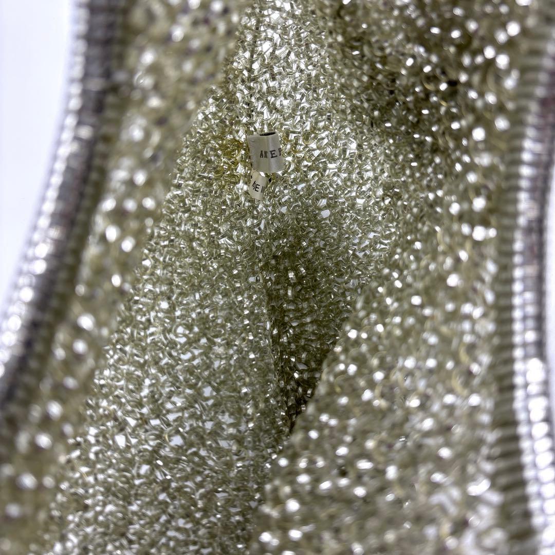 【美品】ANTEPRIMA アンテプリマ　ワイヤーバック　ビーズ装飾