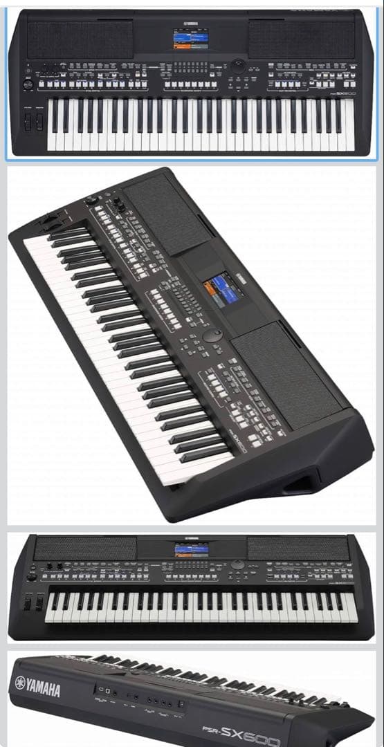 鍵盤楽器 yamaha psr sx600