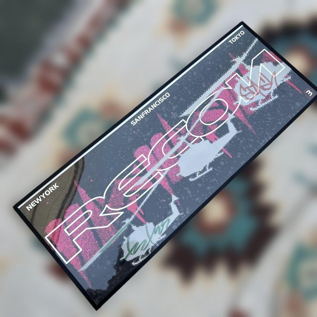 Futura STASH 直筆サインRECONグラフィックポスターposter