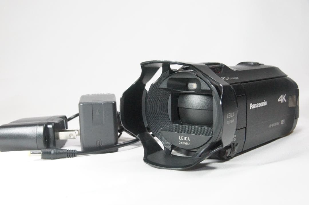 【動作品】 Panasonic HC-WX970M 4K ビデオカメラ ブラック