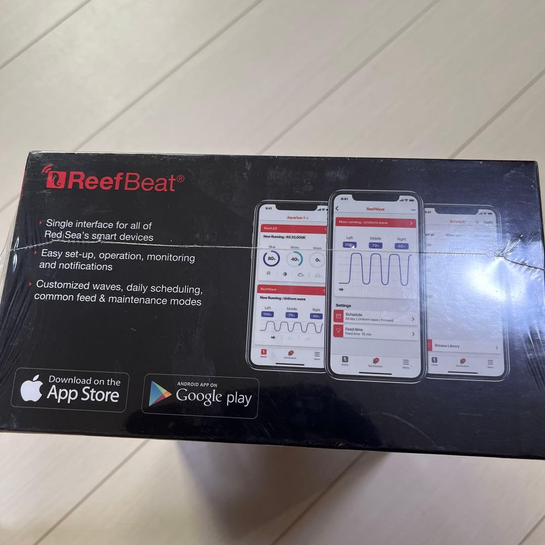 ReefWave45フローポンプレッドシーガラス厚さ3/4インチ (20mm)