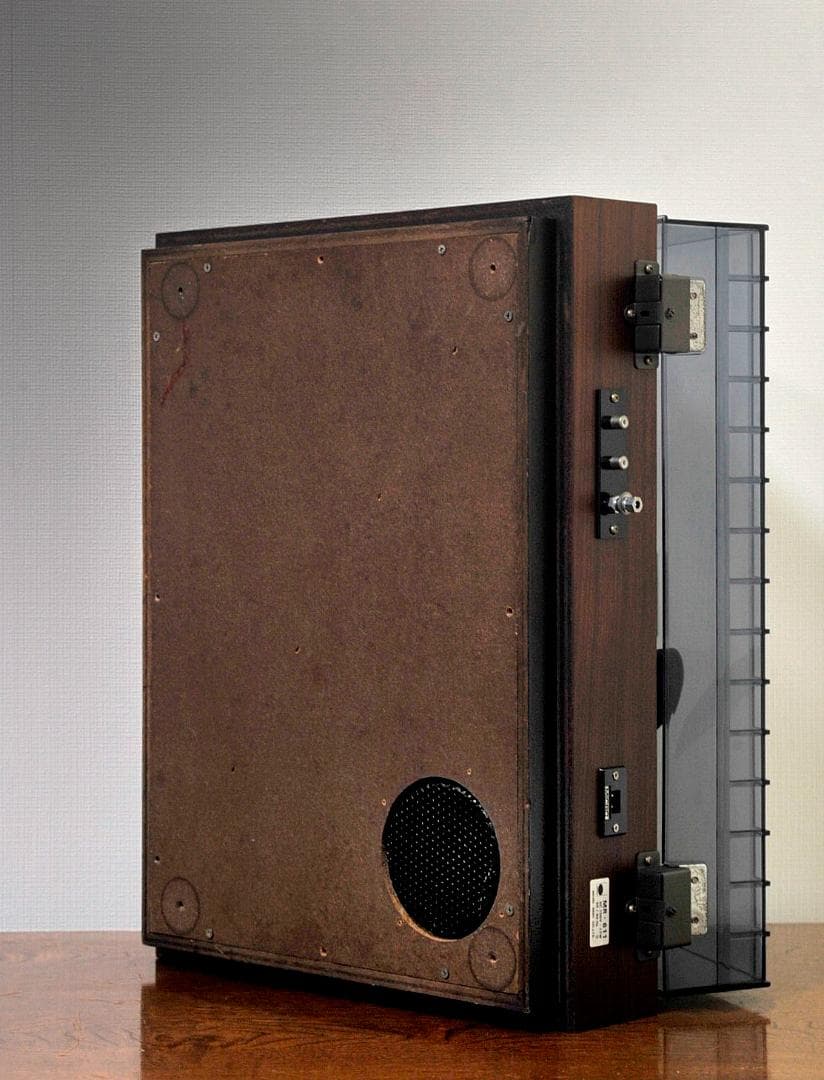 ★MICRO レコードプレーヤー型クリーナー　MR-611 　(ローズカラー)