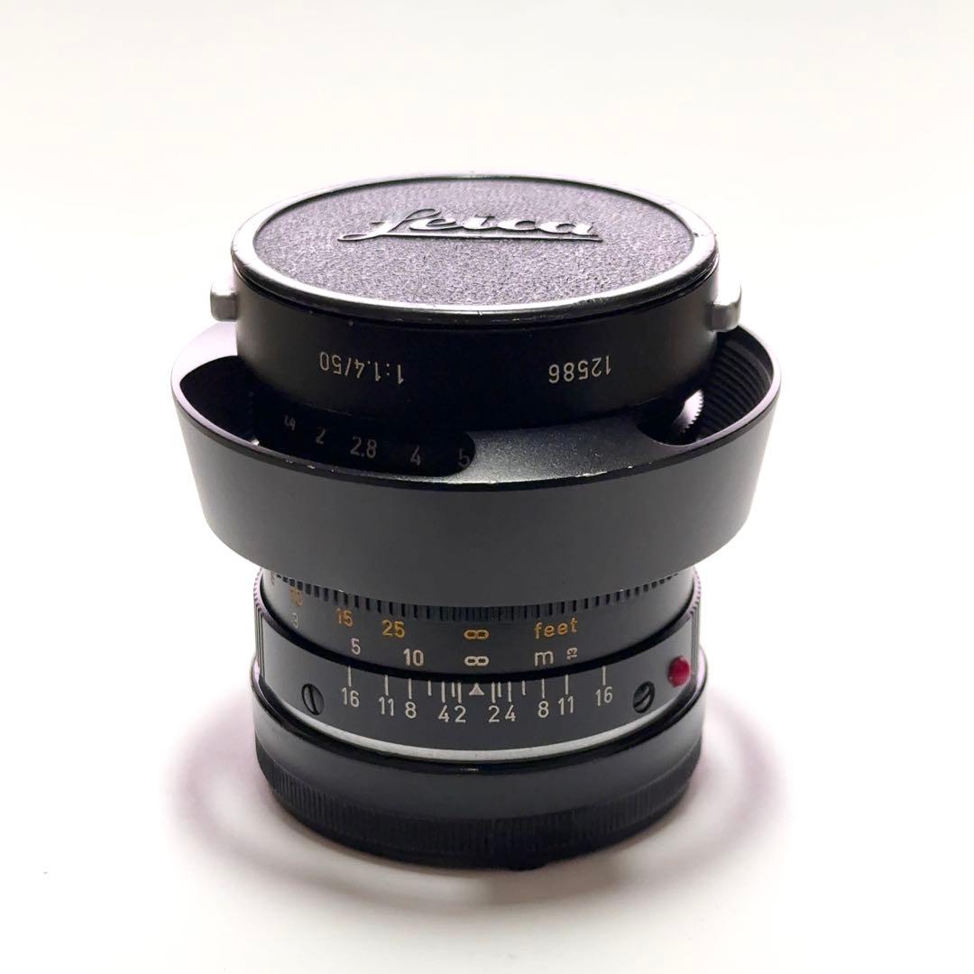 Leica｜ズミルックス50mm F2【後期型】ブラック（ライカMマウント）