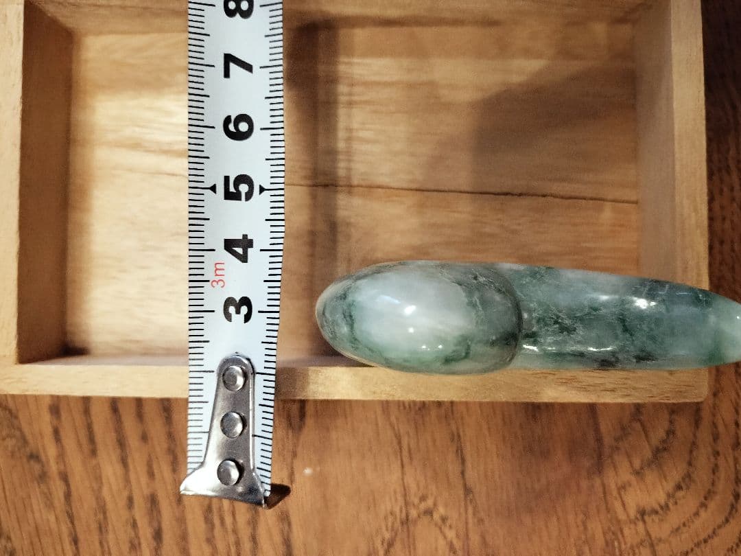 超希少 7cm 祖父のコレクション 糸魚川 翡翠 勾玉