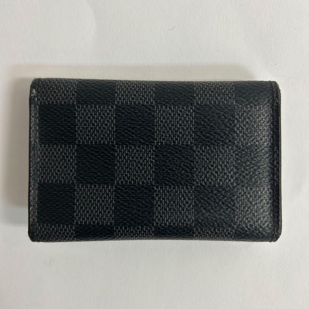 【美品】【最短即日発送】Louis Vuitton ダミエ ブラックキーケース