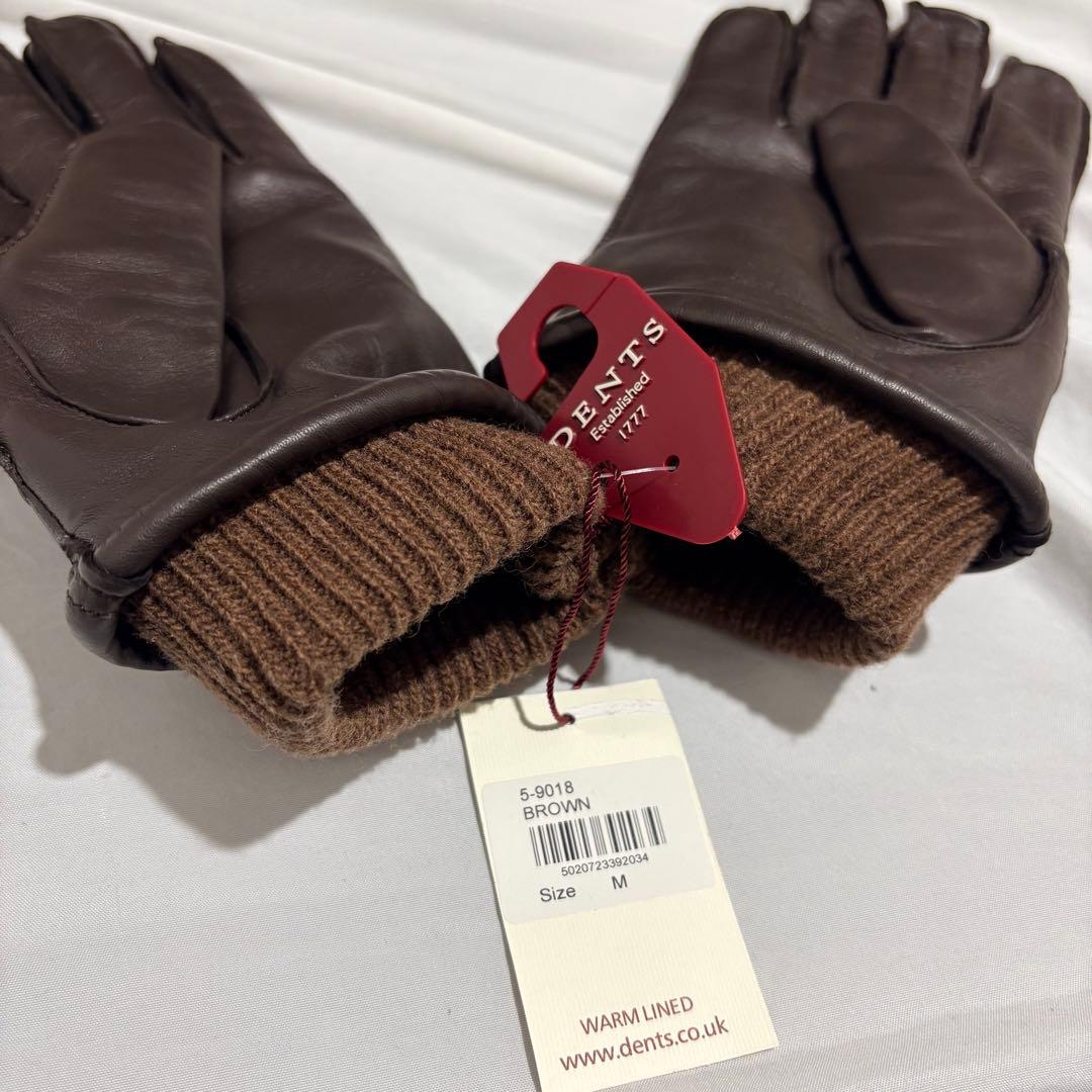 DENTS デンツ 手袋 Penrith HAIR SHEEP ブラウン