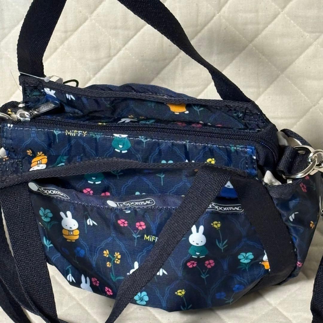 レスポートサック　スモールジェニー　ミッフィー　2way ネイビー