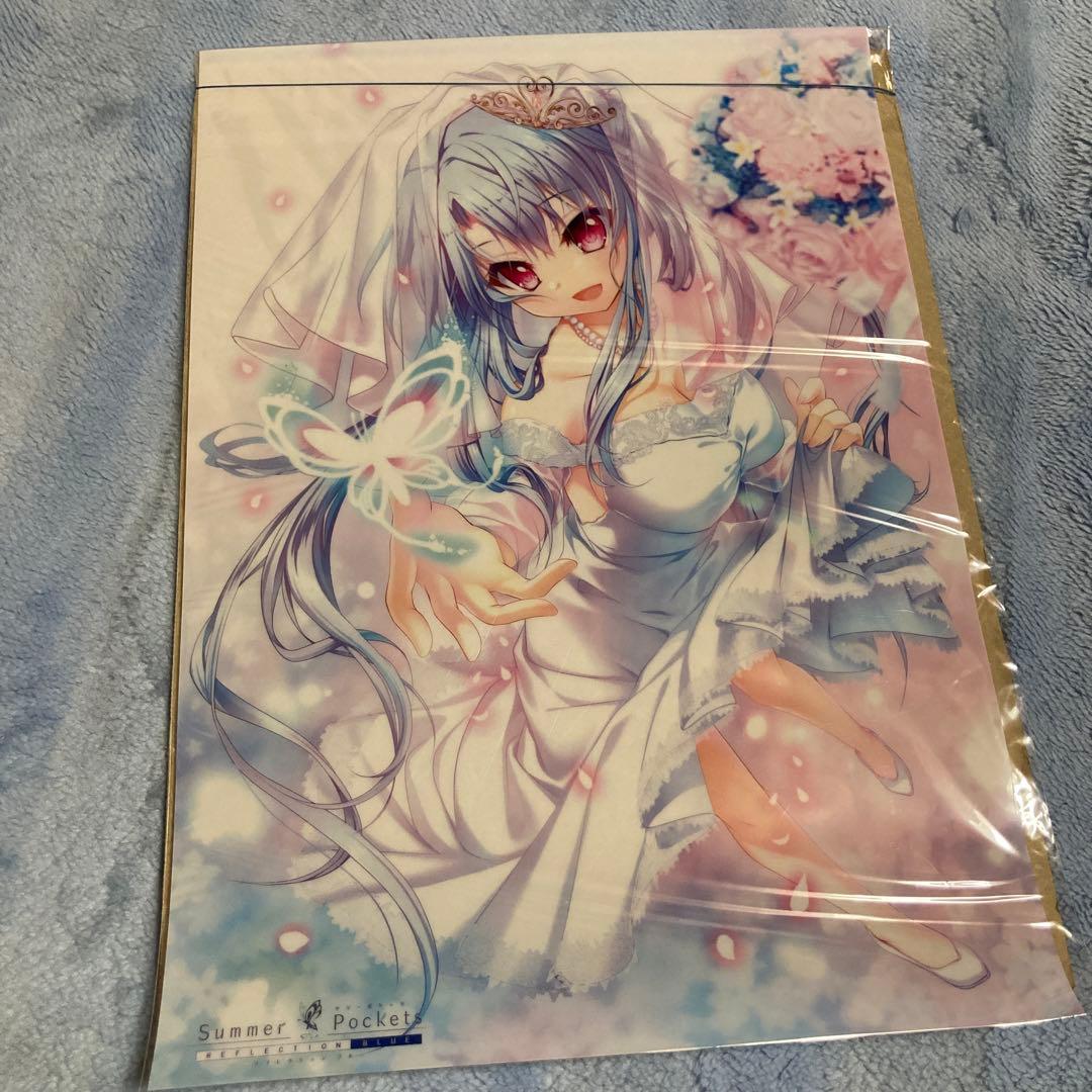 Summer Pockets クリアポスター　4枚まとめ売り