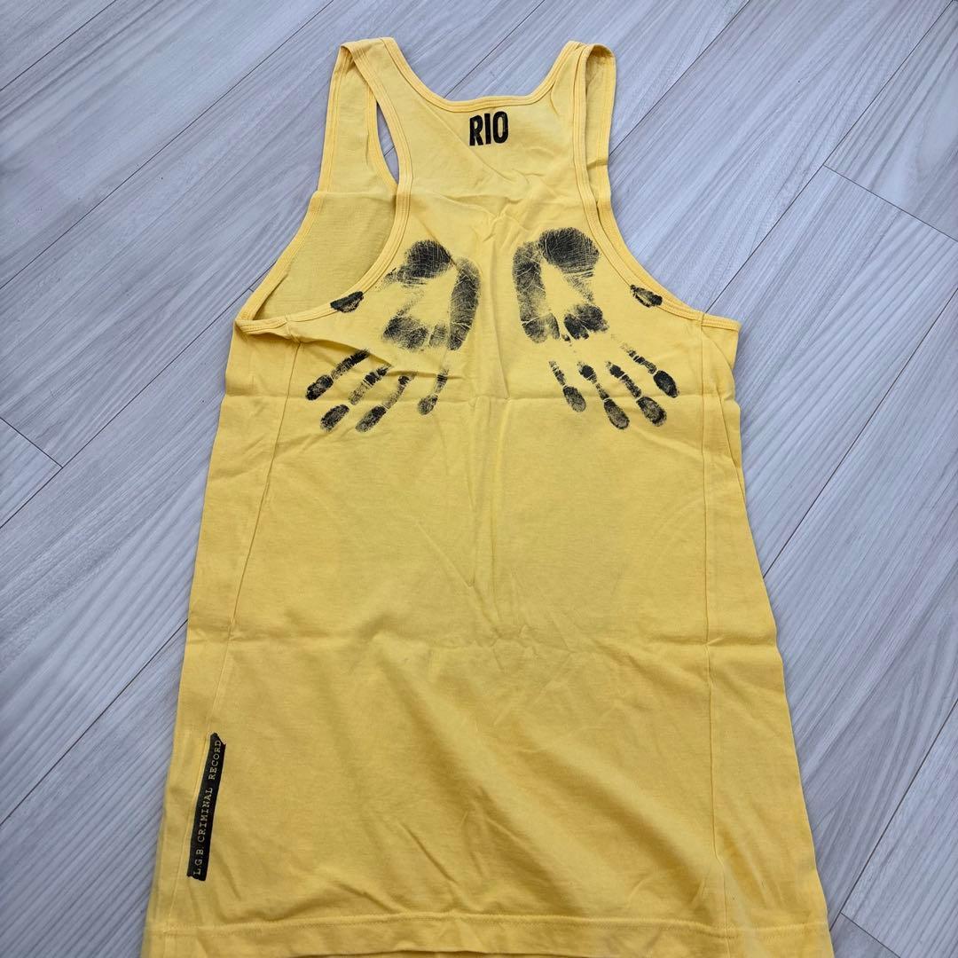 LGB hand graphic タンクトップ Y2K