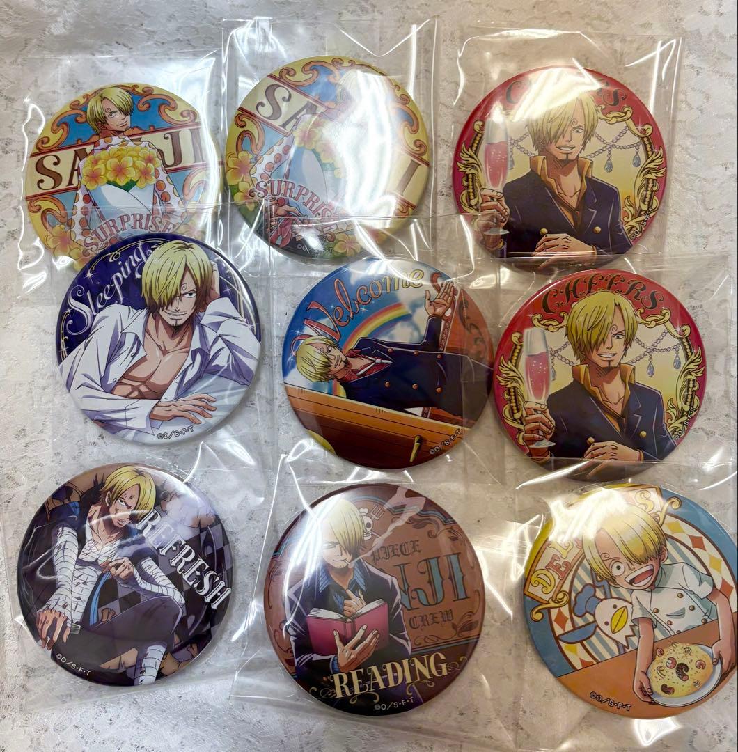 ka ワンピース　サンジ　輩缶バッジ　セット