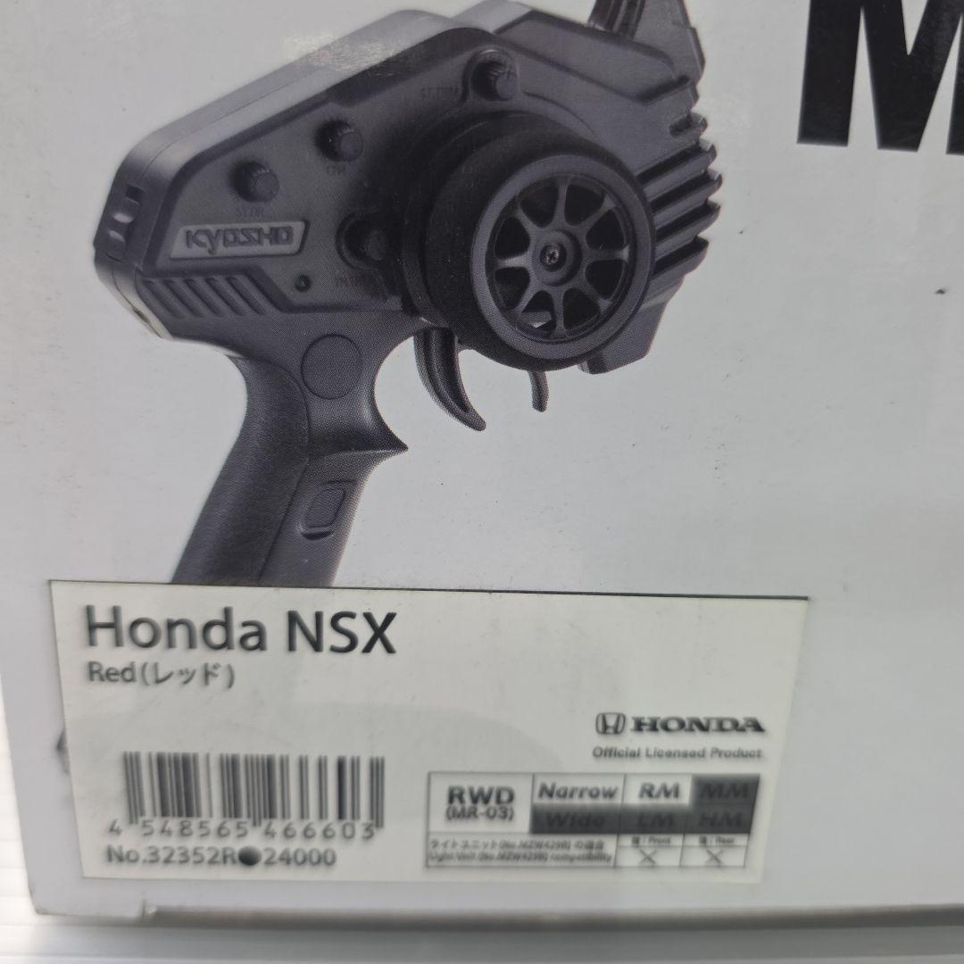 激安出品！新品未使用！京商ミニッツMR-03ホンダNSXレッド　レディーセット