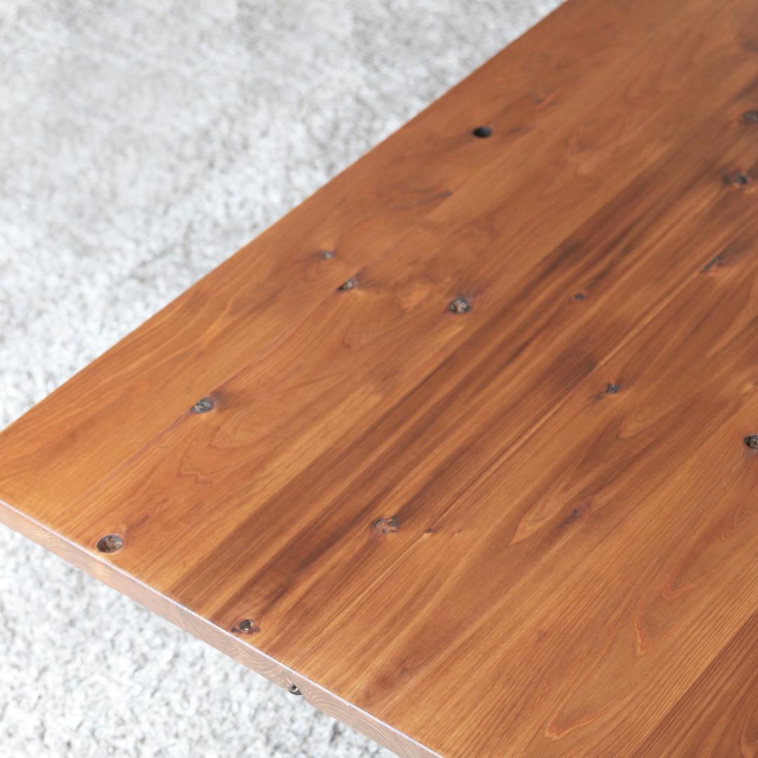 天板のみ（木製・杉無垢材）幅120cm×奥行70cm×高さ2.5cm／新品