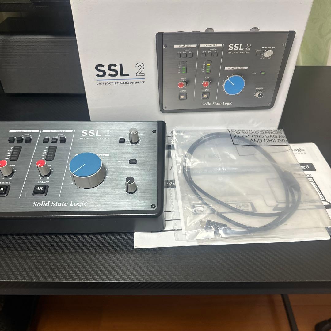 SSL2 オーディオインターフェイス新春特価３日まで