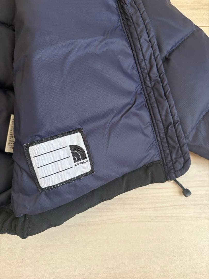 美品　THE NORTH FACE ネイビー　ダウン 90 クリーニング済み