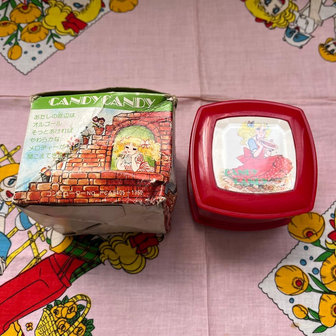 キャンディキャンディ　オルゴール　かく型