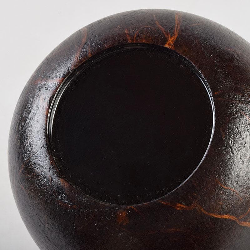 茶道具　築城筑良作　和紙張　唐松　大棗　共布共箱　M　R9264