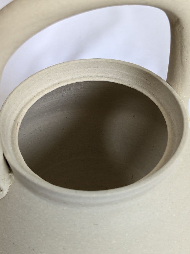 宇田芳宇 白泥ボウフラ ボーフラ 上手 煎茶道具