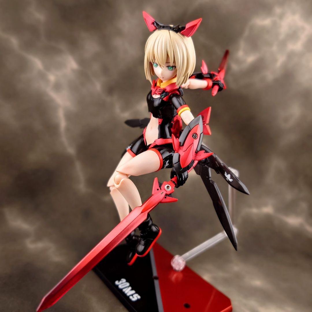 ト*ム様 30MS　ティアーシャ＆アルファシスターズファンタズム3　全塗装完成品