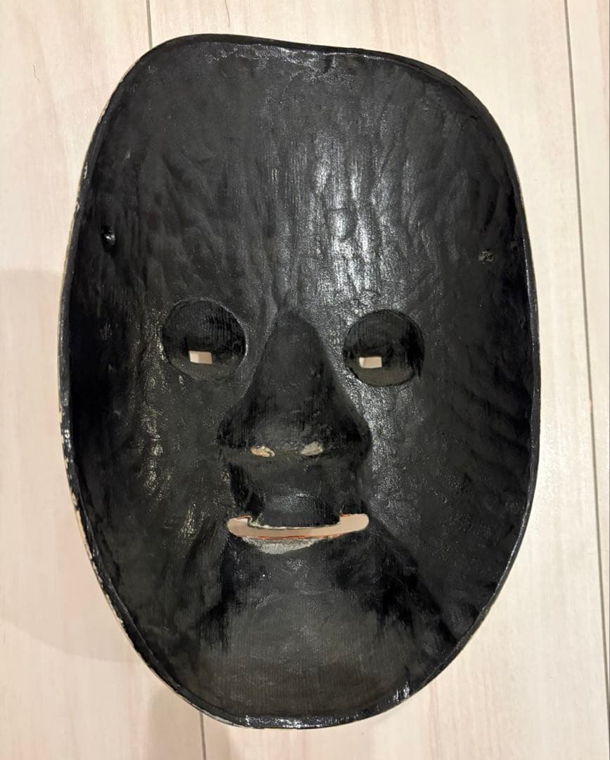 木製 能面 小面
