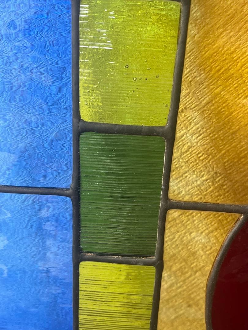 34 ステンドグラス レトロ ステンドグラス 店舗 ディスプレイ 飾り オブジェ