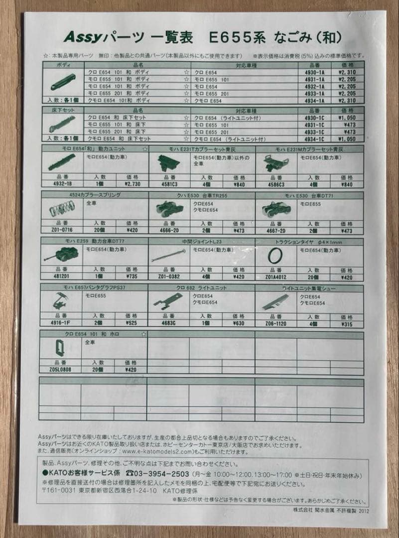 KATO 10-1123 なごみ（和）5両セット