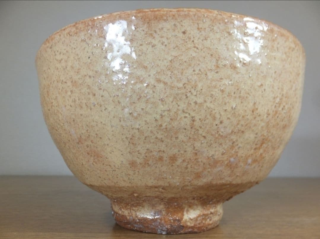 真作保証 15代 坂倉新兵衛 自作 萩茶碗 萩焼 コレクター放出品 山口県