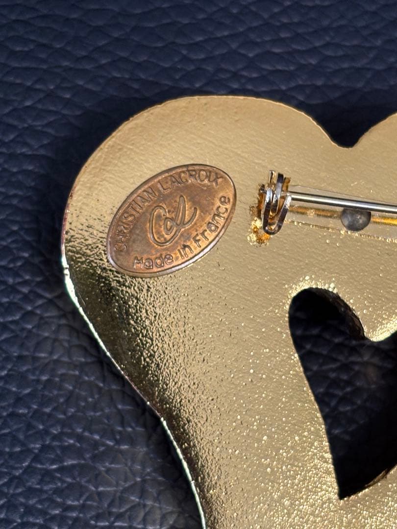 ヴィンテージ　クリスチャンラクロワ　ブローチ