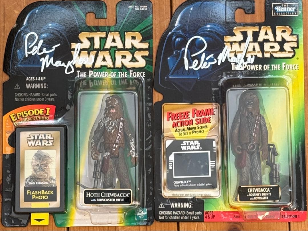 スターウォーズサイン入りフィギュア25点